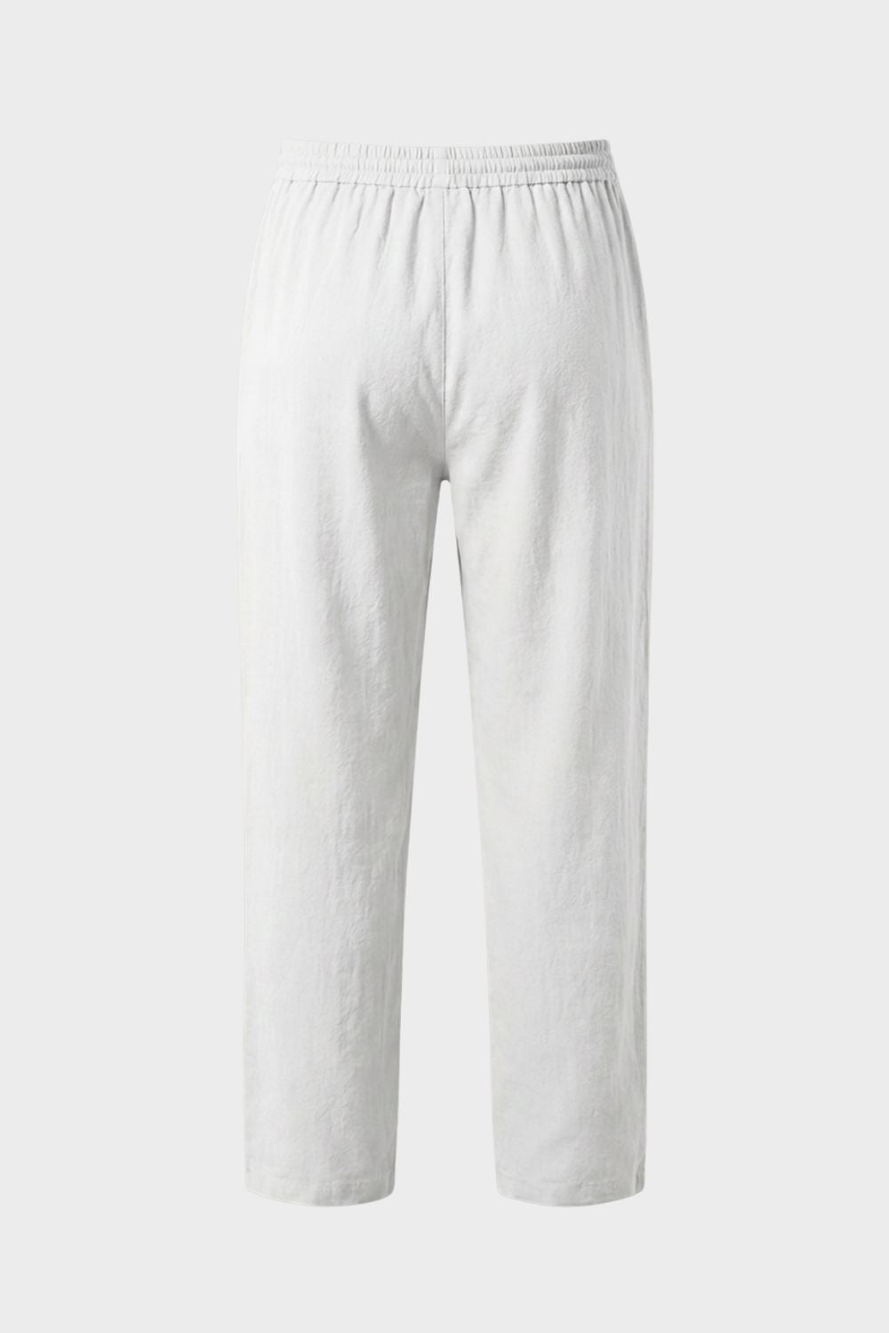 Herren Leinen Hose – Drawstring – Detail-Ansicht