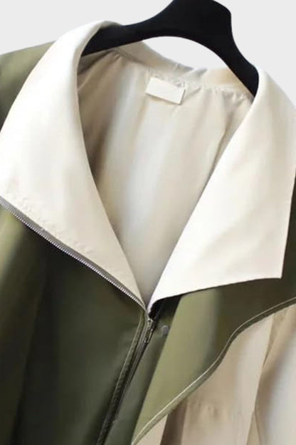 Damen Jacke mit Kapuze und Reißverschluss