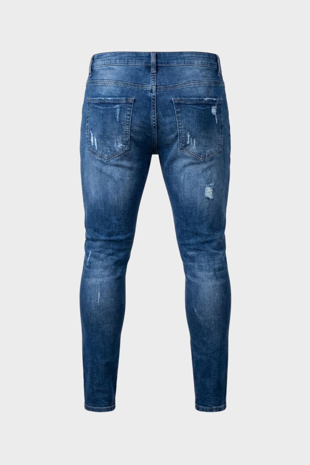 Herren Skinny Jeans – Ripped – Detail-Ansicht