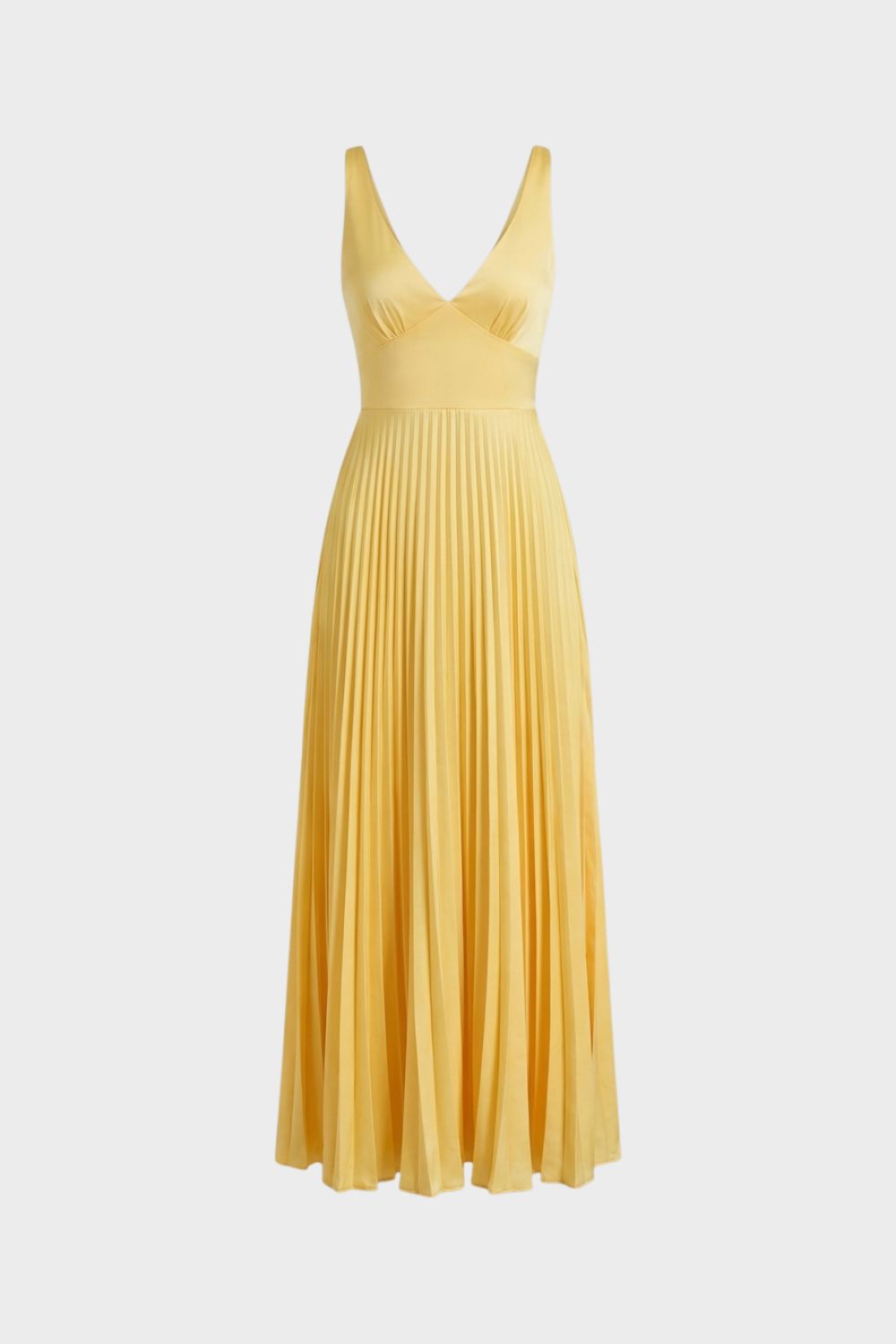 Damen Plissee Maxikleid – Hochzeit – Hauptansicht