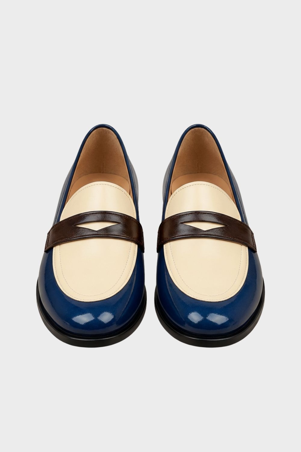 Damen Loafer mit Runder Spitze | Freizeit