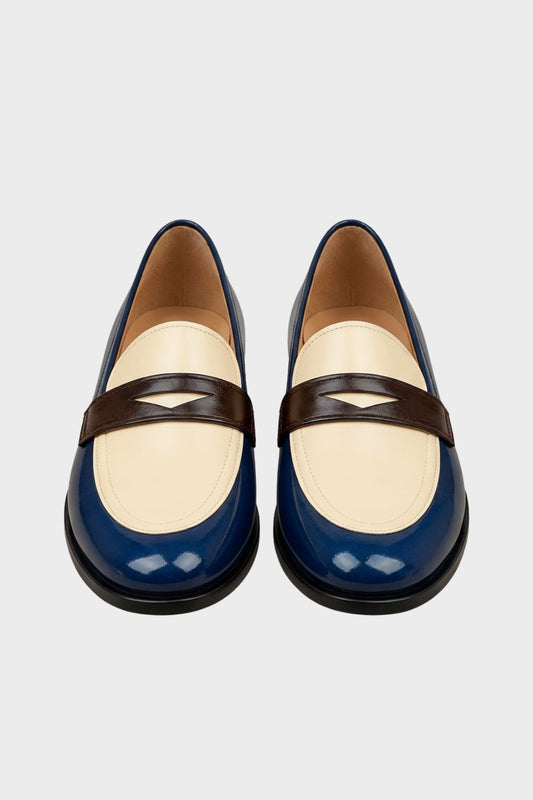 Damen Loafer mit Runder Spitze | Freizeit