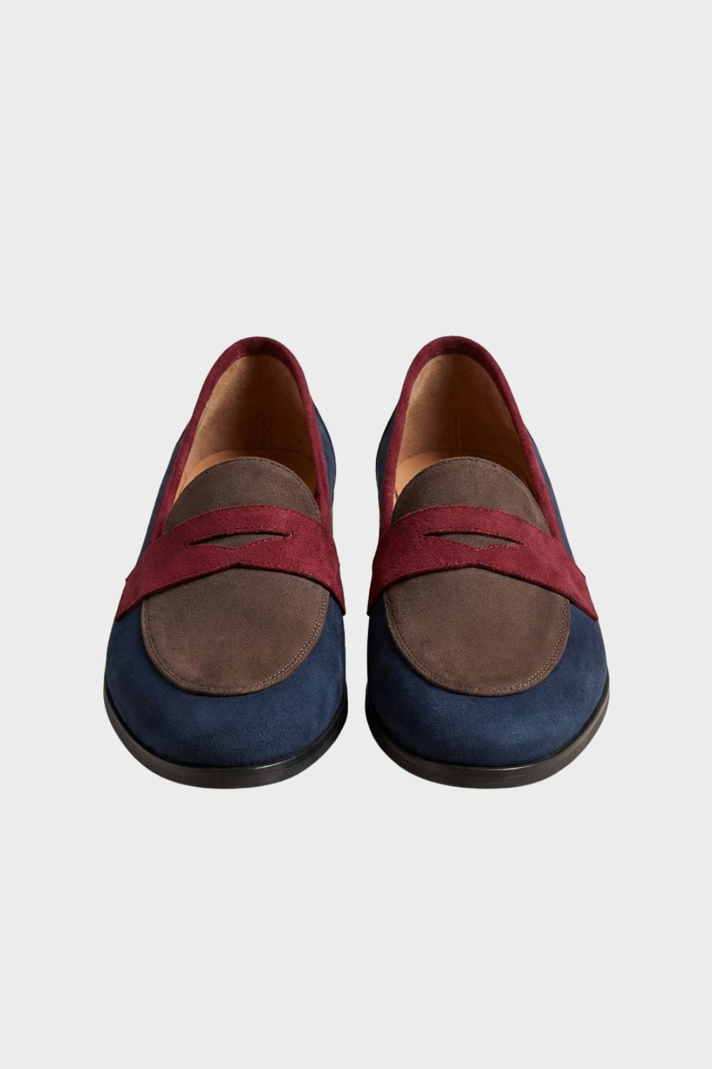 Damen Loafer mit Runder Spitze | Niedriger Absatz
