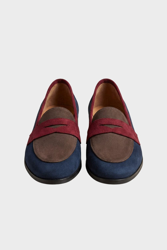 Damen Loafer mit Runder Spitze | Niedriger Absatz