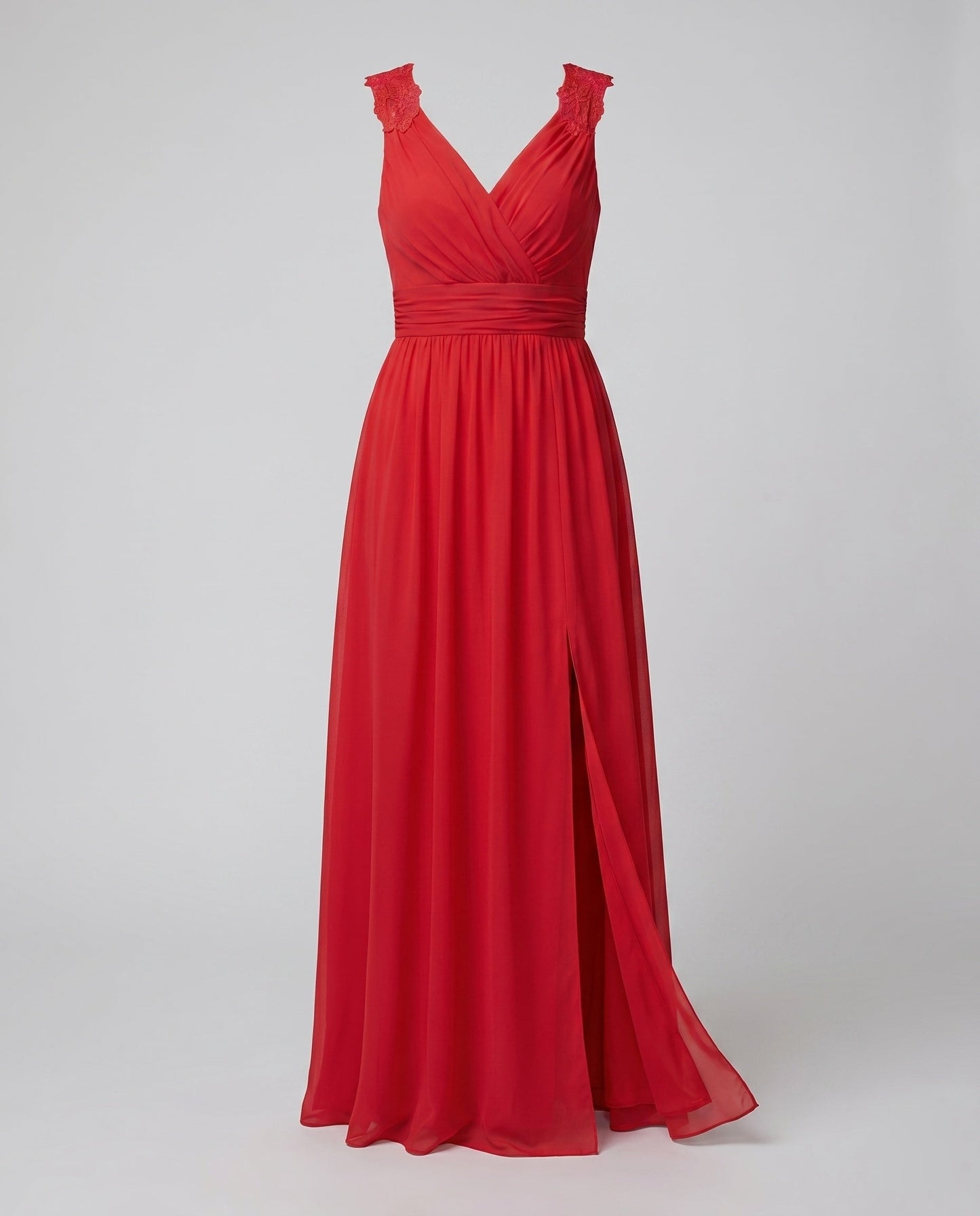 Damen Abendkleid | V-Ausschnitt Elegant – Lifestyle-Look