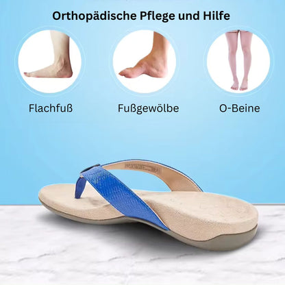 Damen Orthopädische Sandalen – stoßdämpfende Außensohle Profilansicht