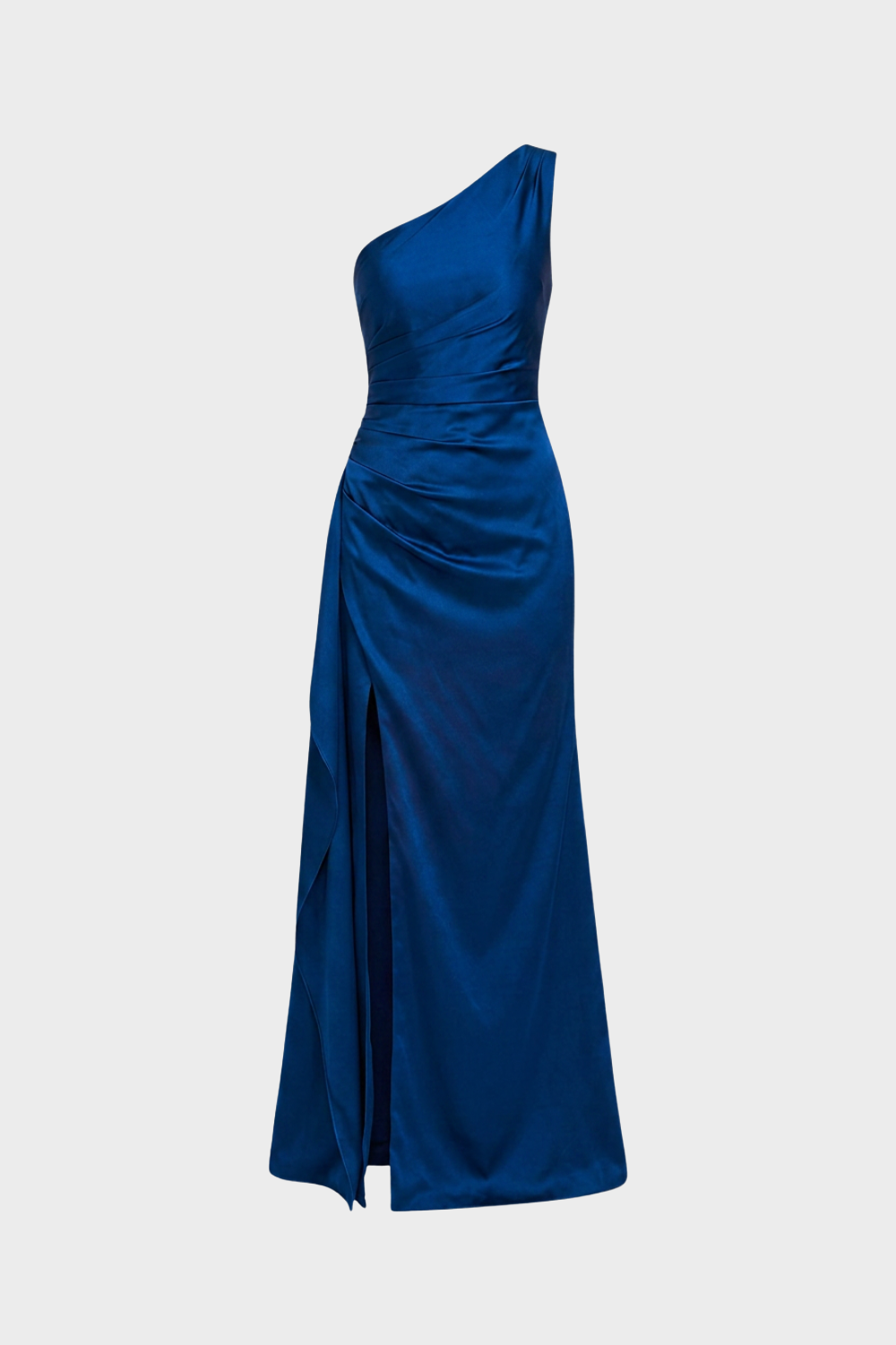 Damen One-Shoulder Kleid | Schlitz