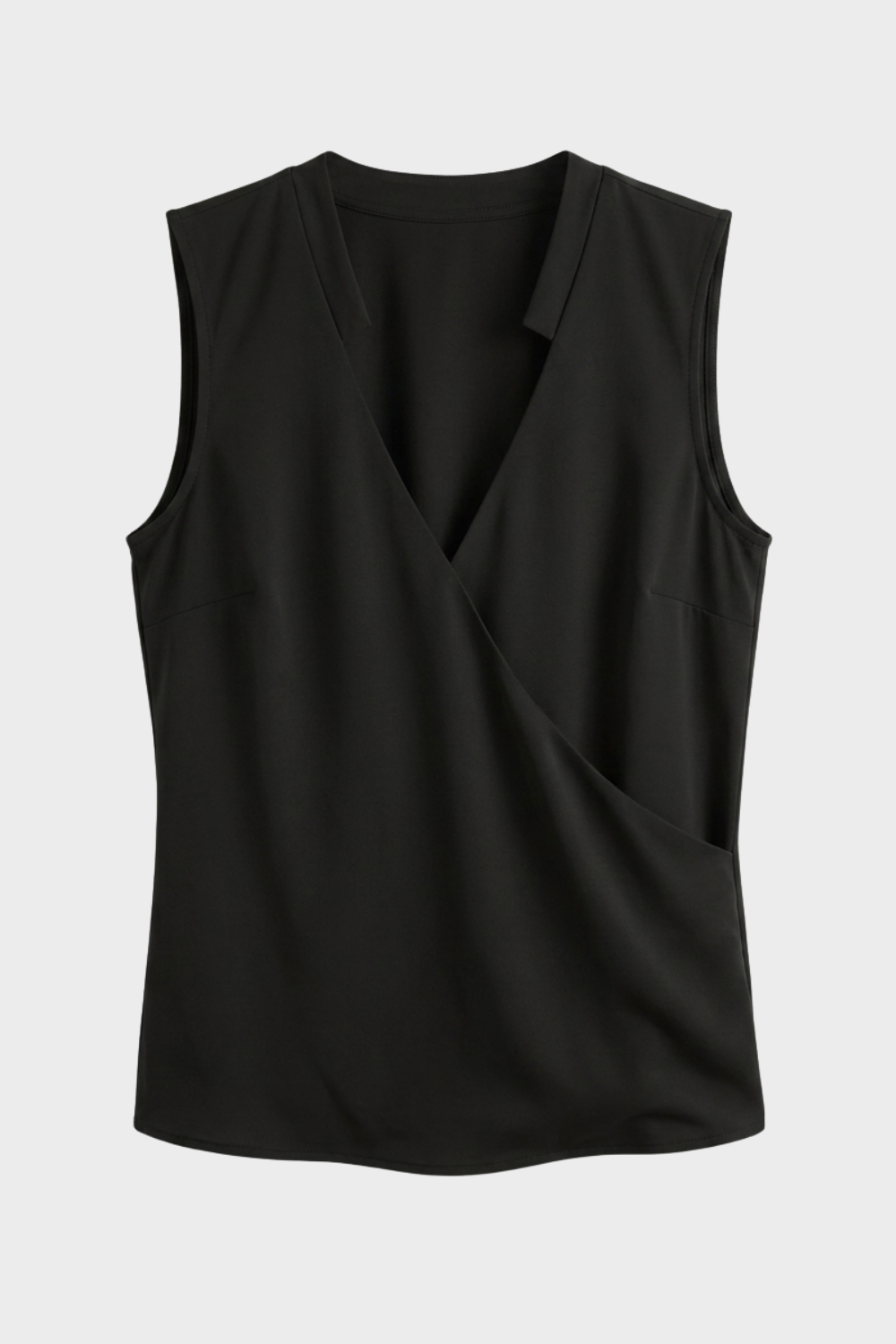 Damen Eleganter Wrap-Top – V-Neck – Lifestyle-Look