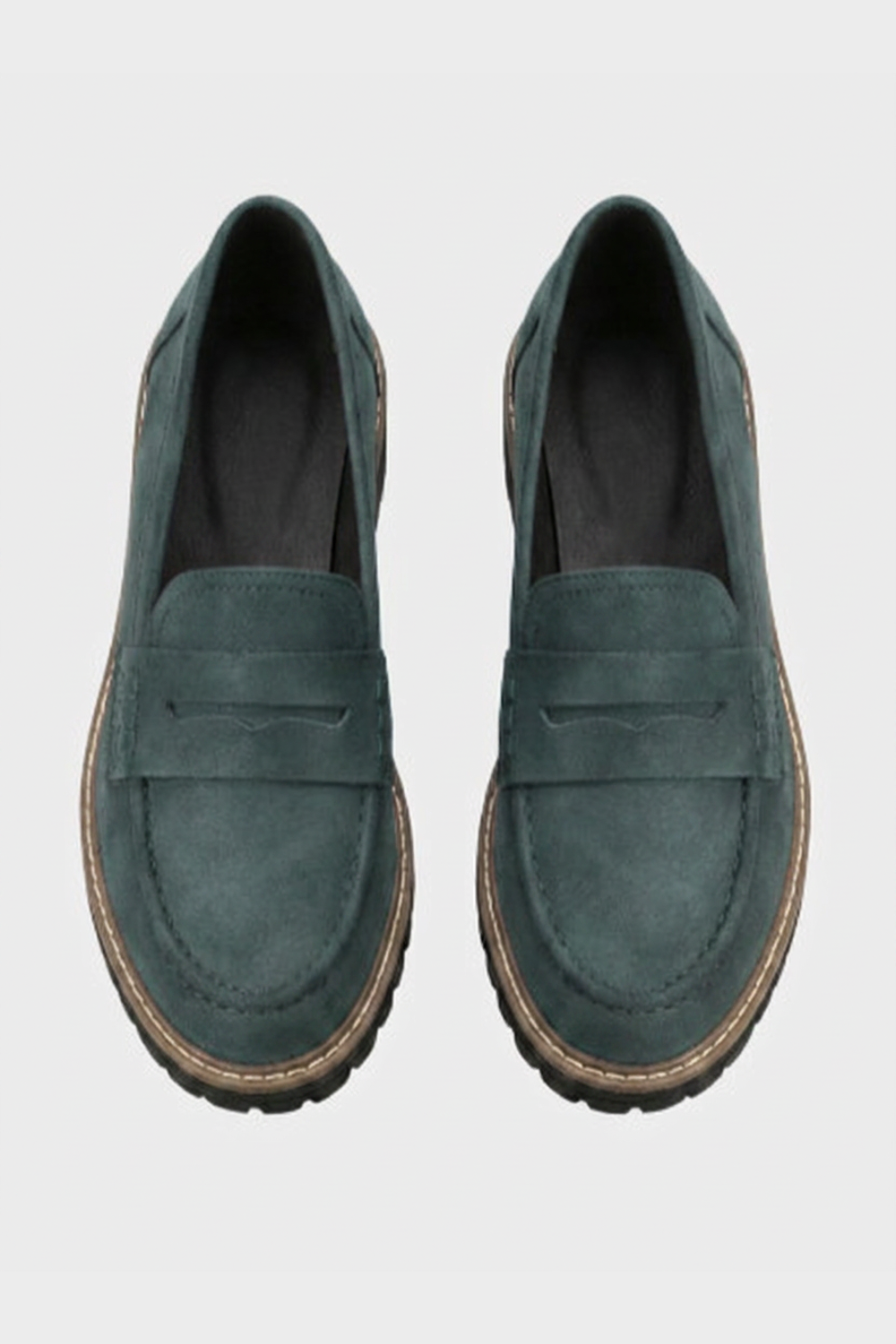Damen Loafer mit Profilsohle