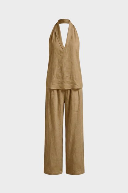 Damen Sommer Set | Top und Hose – Material-Detail