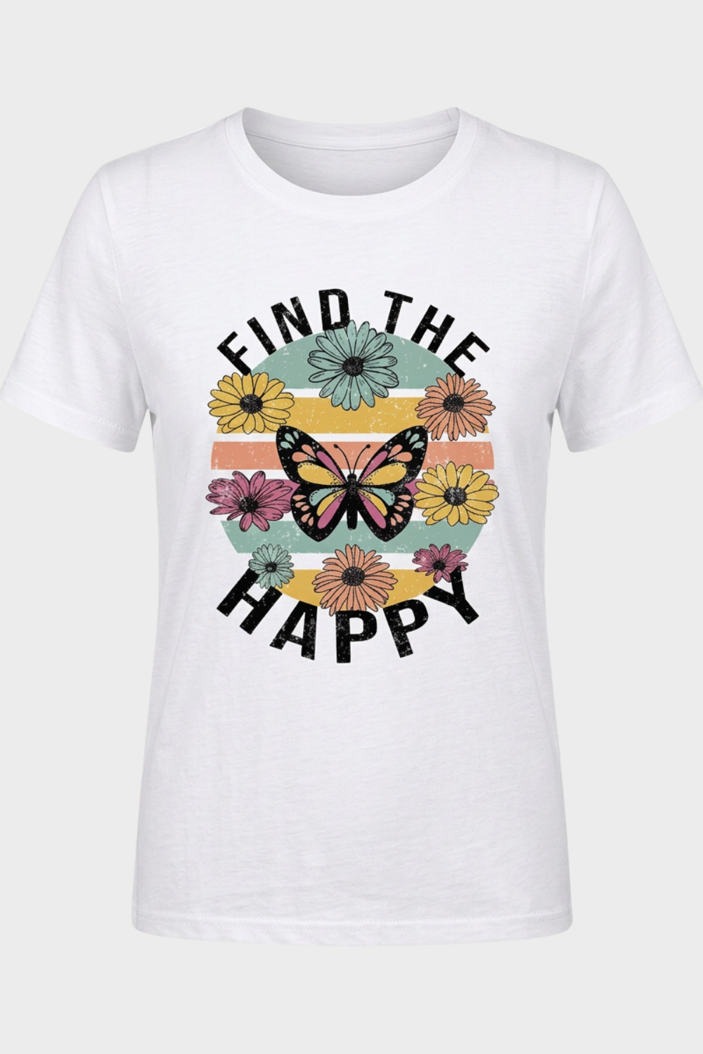 Damen Grafik T-Shirt | Herzprint