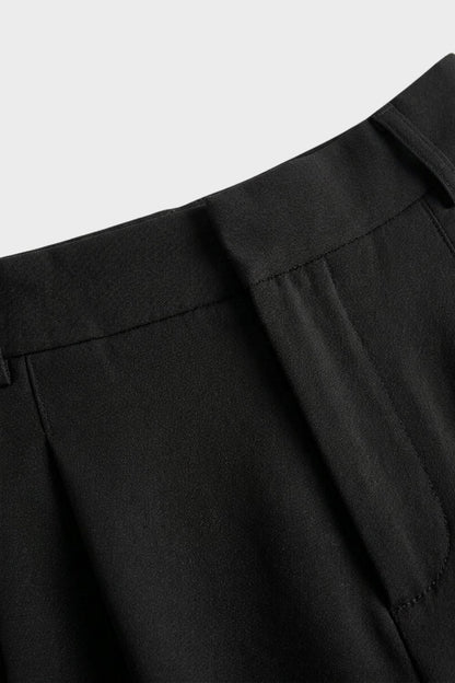 Stoffhose Damen Weite Hose mit Hoher Taille
