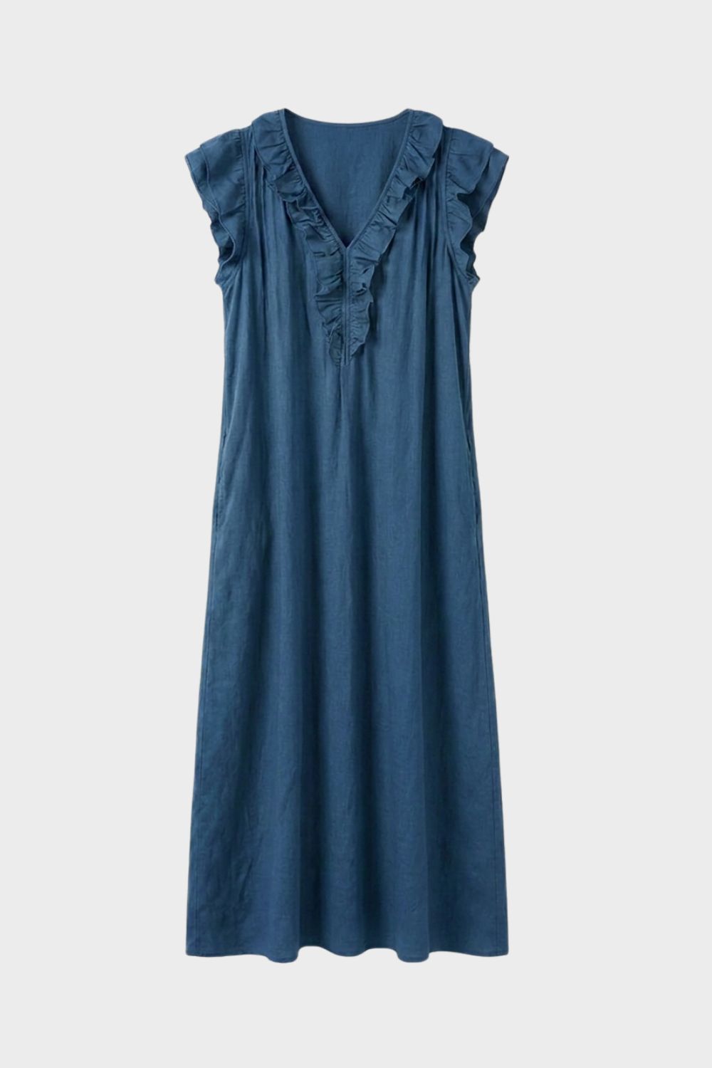 Damen Volant Midikleid | Sommer – Lifestyle-Look