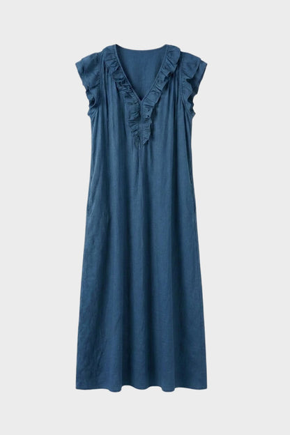 Damen Volant Midikleid | Sommer – Lifestyle-Look