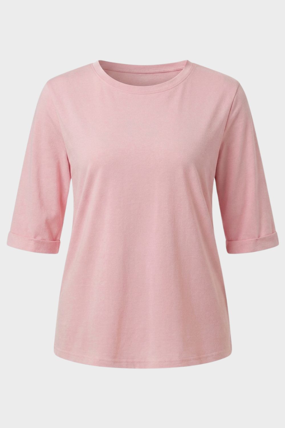 Damen Basic T-Shirt | Rundhals – Größentabelle