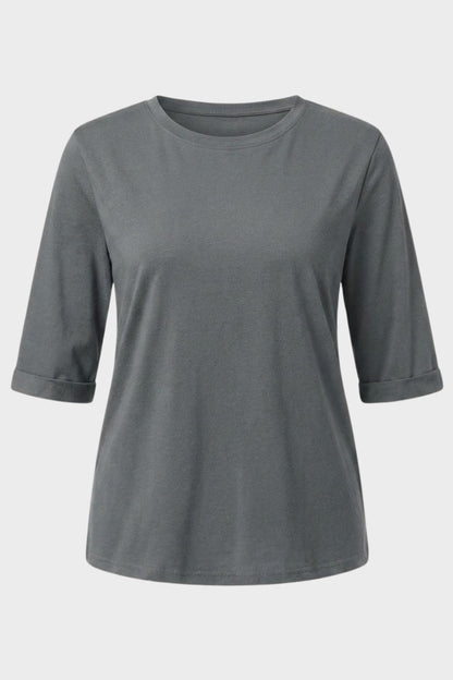 Damen Basic T-Shirt | Rundhals – Styling-Inspiration