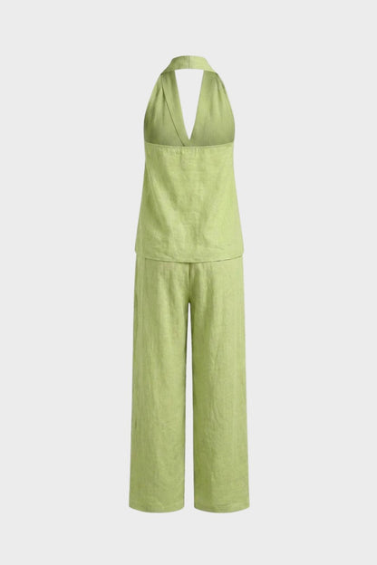 Damen Sommer Set | Top und Hose – Detail-Ansicht