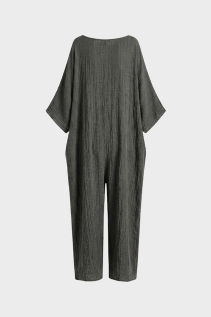 Damen Kaftan Maxikleid | Fledermaus – Detail-Ansicht