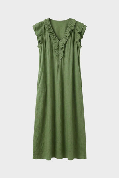 Damen Volant Midikleid | Sommer – Hauptansicht