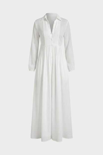 Damen Fließendes Maxikleid | V-Ausschnitt – Hauptansicht