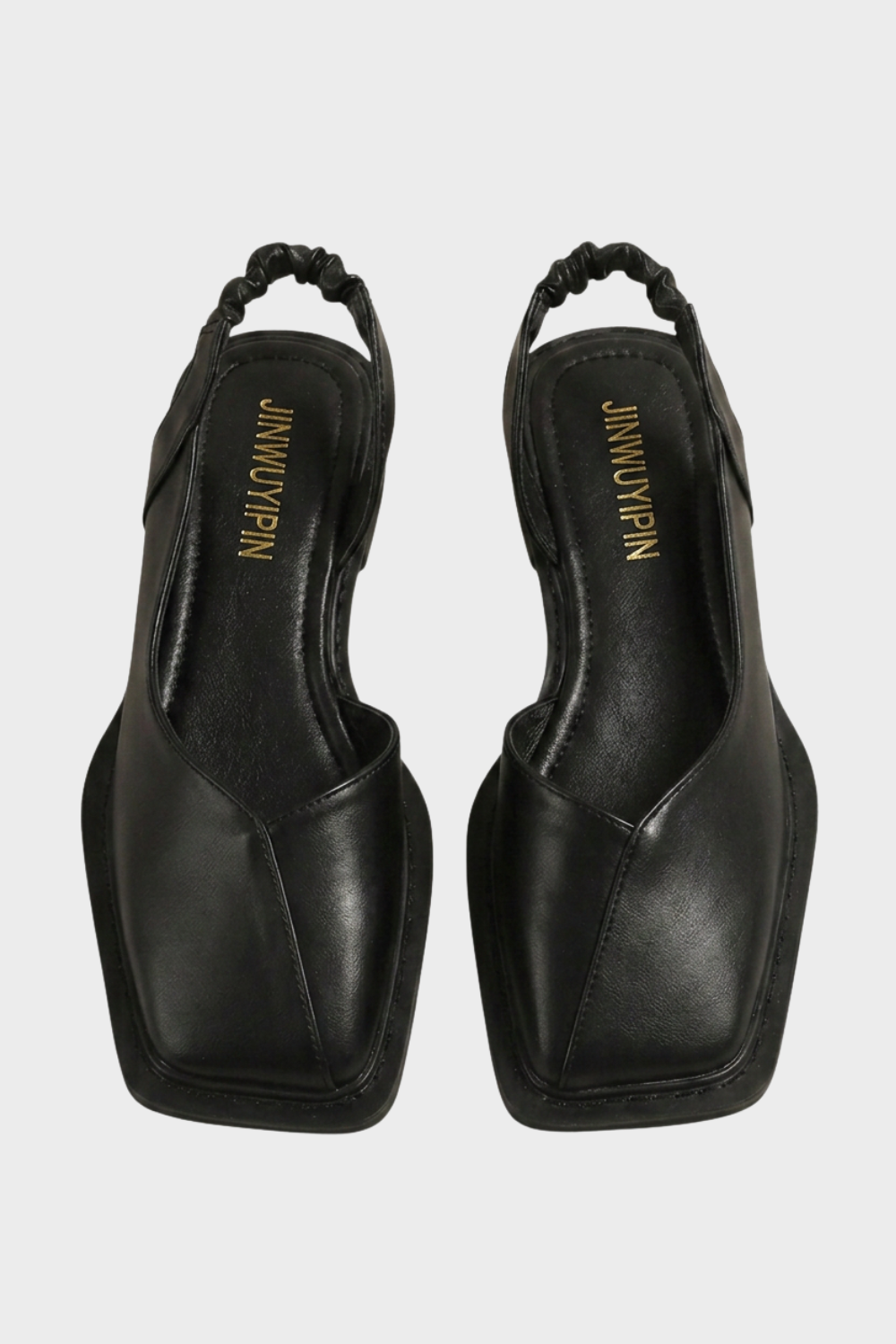 Damen Slingback Ballerinas | Eckige Zehenpartie