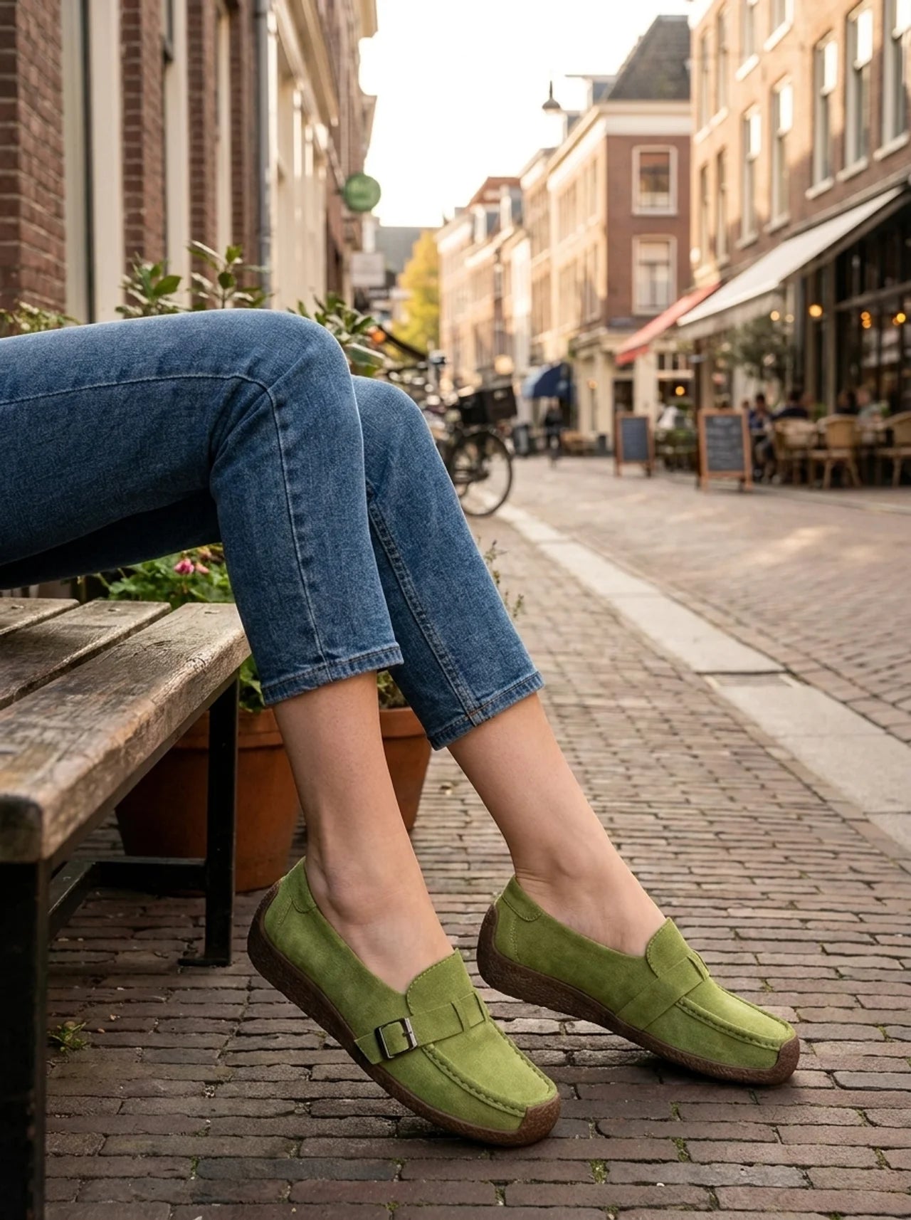 Damen Wildleder Loafer | Bequem