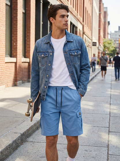 Herren Cargo Shorts | Utility-Taschen