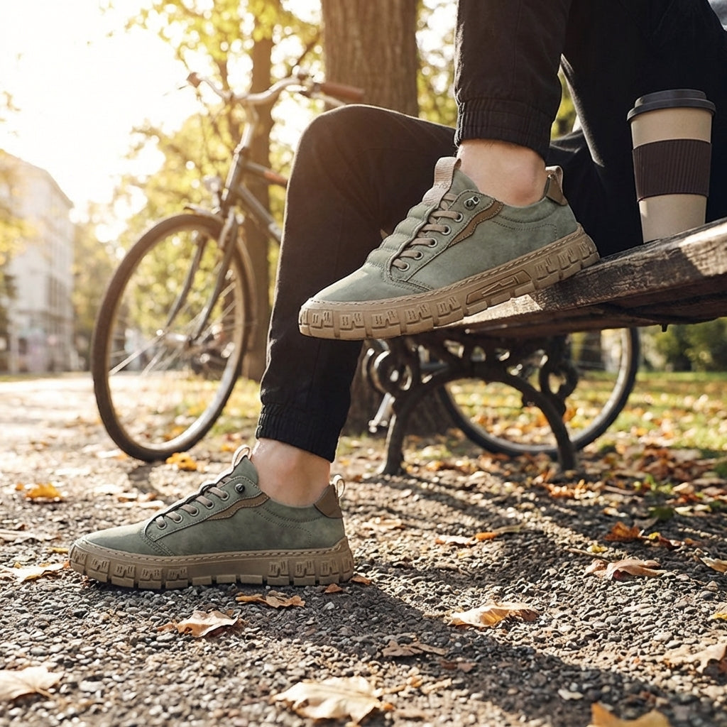 Herren Freizeit Sneaker | Schnürschuhe